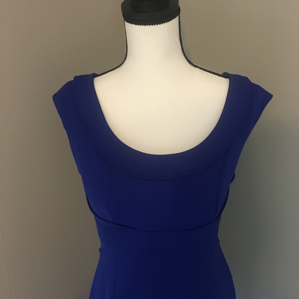 Maggy London Royal Blue Cocktail Dress - Picture 6 of 8